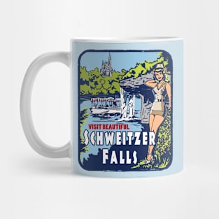 Vintage Schweitzer Pinup Mug